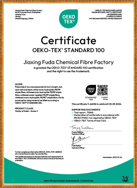 Fabrica de fibre chimice Jiaxing Fuda